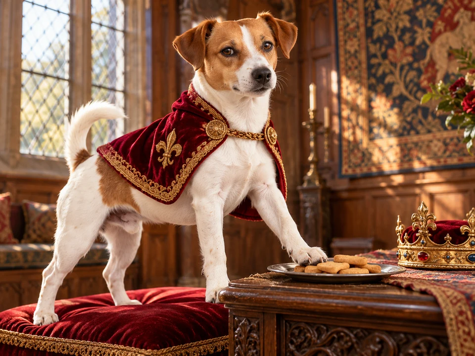 Calendar example: Through the ages, A royal appointment: keeper of the biscuits